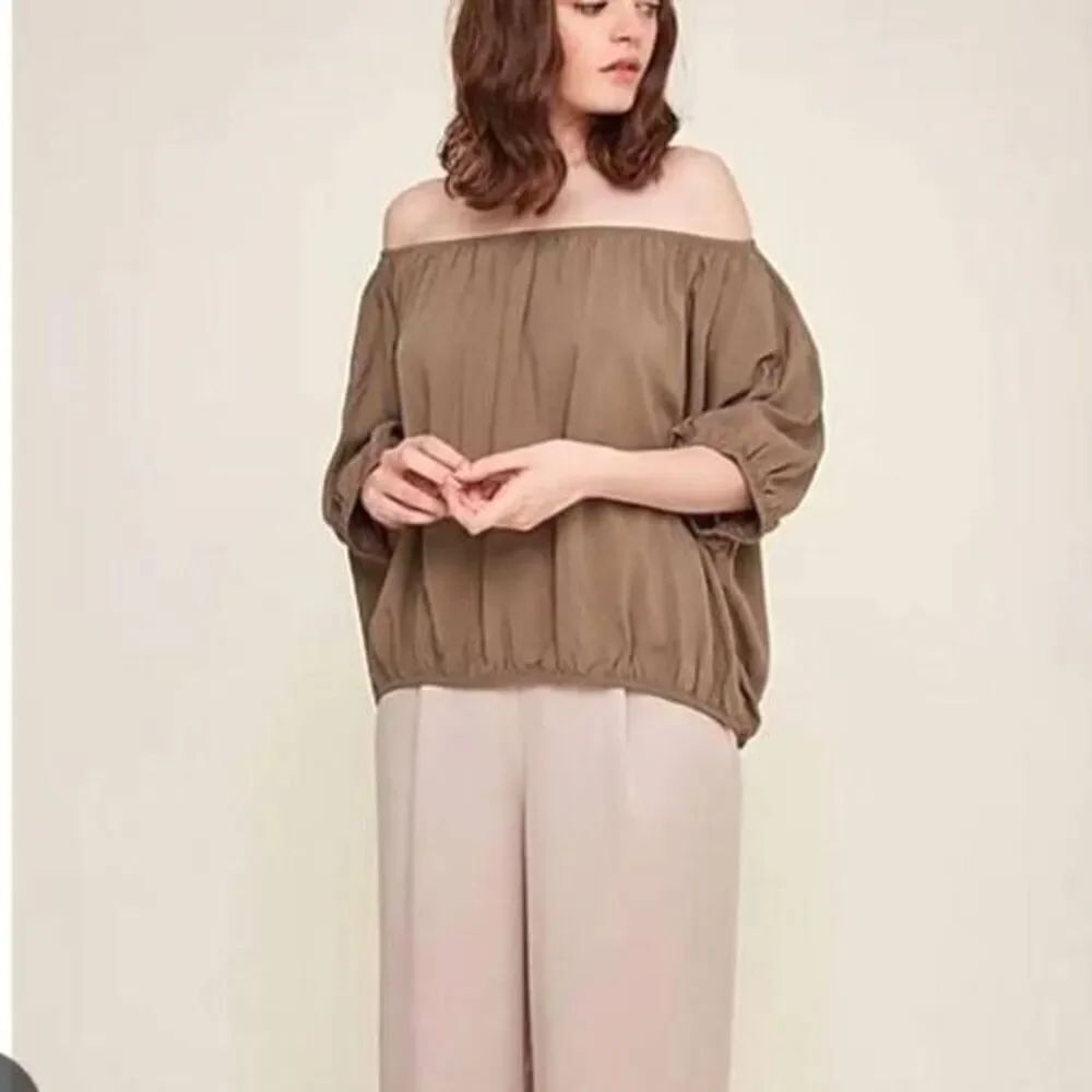 Rita Row Beata Top In Grey Sz Small